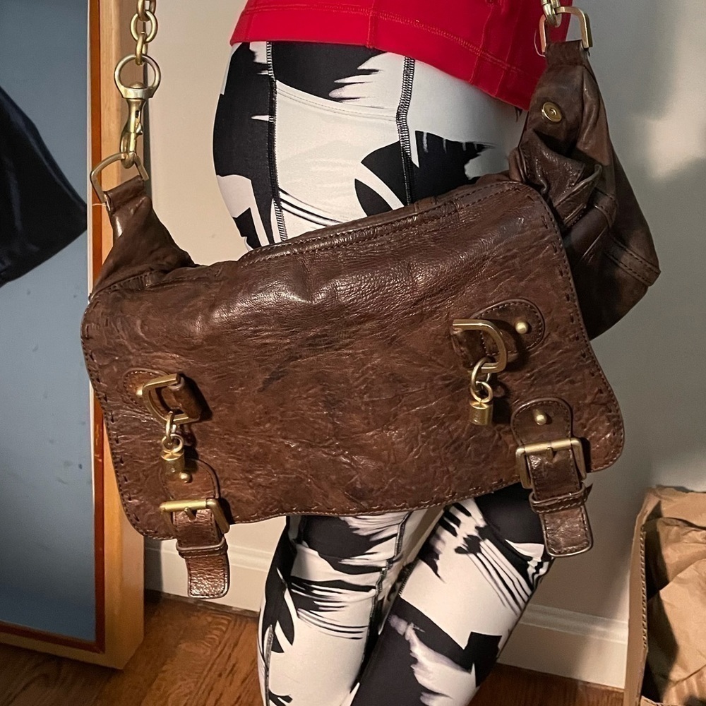 Tracy Reese NY Brown Crossbody Purse​​​​​​​​​​​​ - Picture 7 of 7
